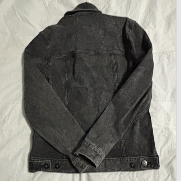 PAIGE M772H45-3527 BLACK DENIM JACKET SMALL NEW WITH TAGS  RETAL $259 - Picture 10 of 12